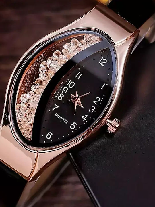 Quicksand Oval Pointer Quartz Casual Watch