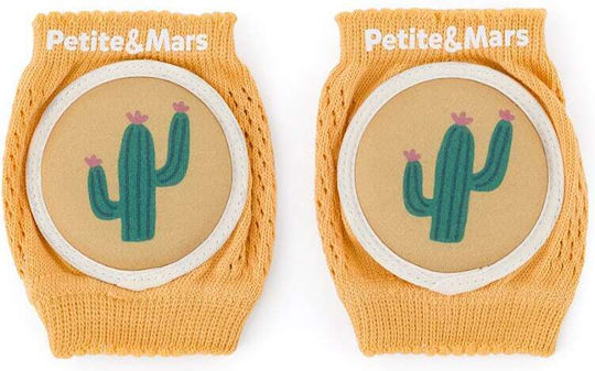 Petite & Mars Подложки за коляно за бебета в Жълт Цвят 1бр