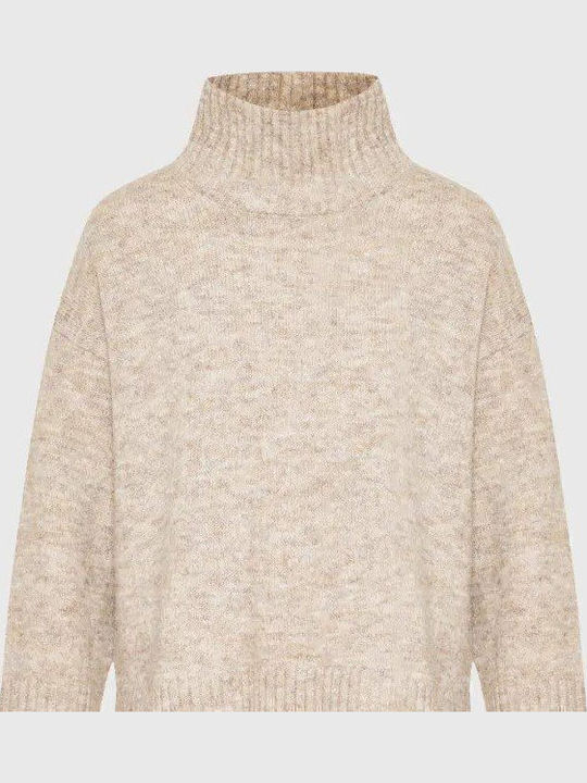 Women's Sweater Woolen Vitage Beige