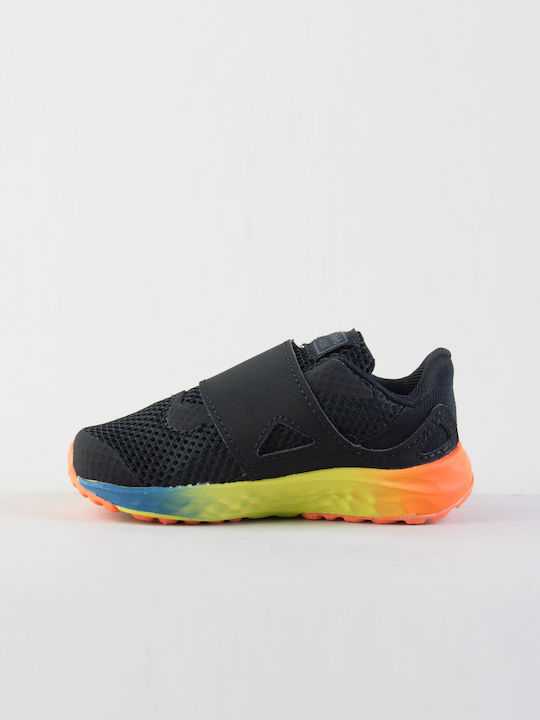 Fresh Foam Arishi V4 Αθλητικά Παιδικά Παπούτσια Running με Σκρατς Μαύρα