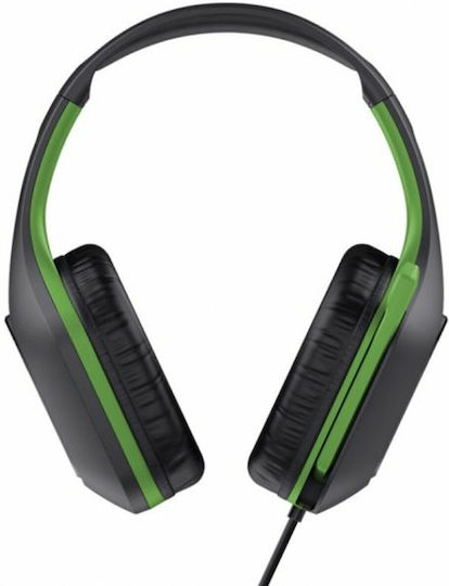 Trust GXT 415X ZIROX Over Ear Gaming Headset with 3.5 mm Connectivity Green for Nintendo Switch / PC / PS4 / PS5 / XBOX