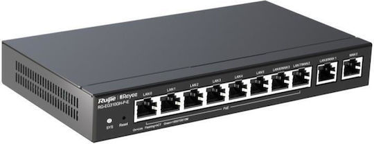 Ruijie Reyee Ασύρματο Router με 10 Θύρες Gigabit