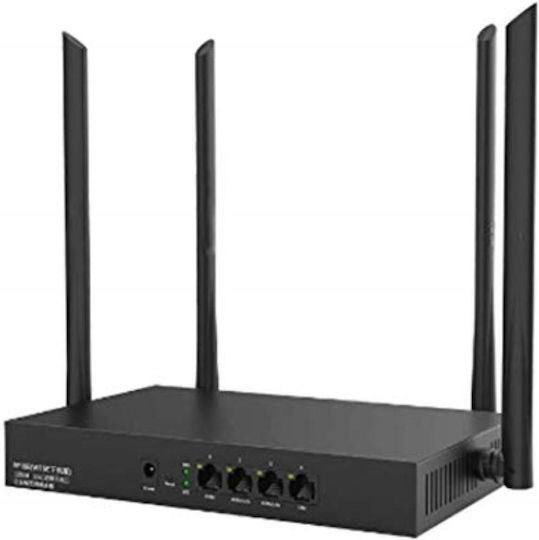 Tenda W18E Ασύρματο Router Wi‑Fi 5 με 4 Θύρες Gigabit