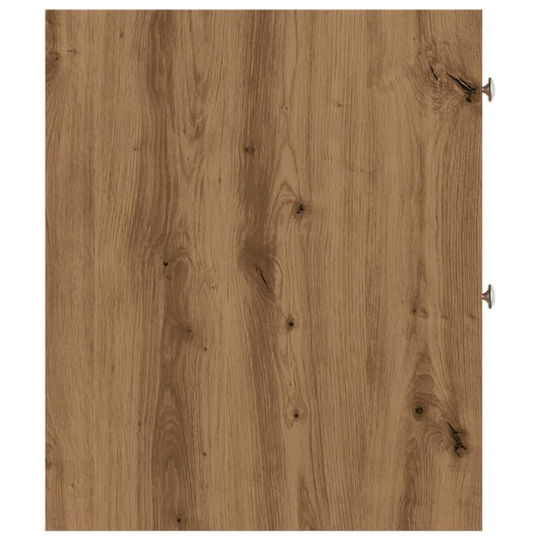 vidaXL Bathroom Cabinet L21.5xW50xH60cm Oak