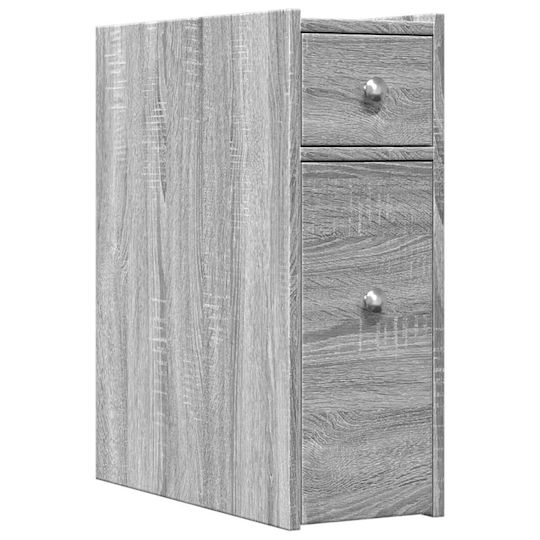vidaXL Badezimmerschrank B21.5xT50xH60cm Sonoma
