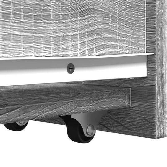 vidaXL Badezimmerschrank B21.5xT50xH60cm Sonoma