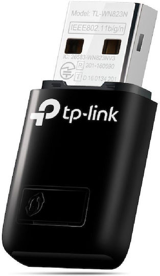 TP-LINK TL-WN823N Αντάπτορας Δικτύου USB με Ασύρματη Σύνδεση Wi-Fi 300Mbps (v4)
