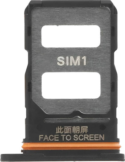 Clappio Sim Card Drawer Xiaomi Poco F6 Dual Nano Sim Black