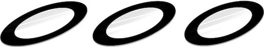 Clappio Rear Camera Lens Samsung Galaxy S22 Black