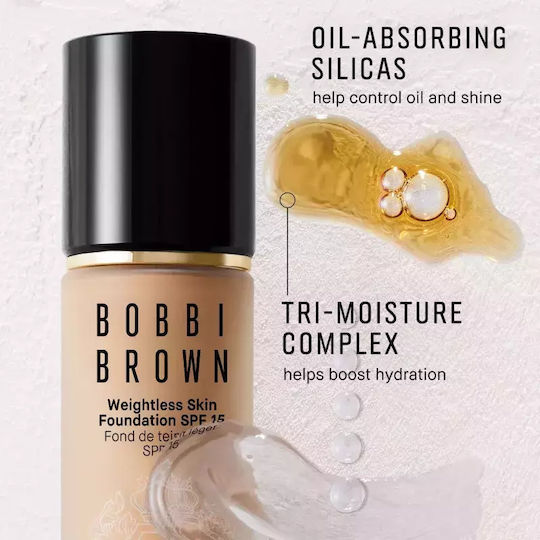 Bobbi Brown Weightless Skin Foundation Make-up SPF15 Honey 13ml