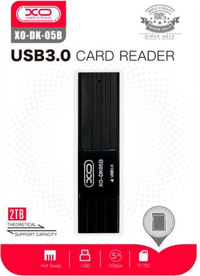 XO DK05B Card Reader USB 2.0 για SD/microSD