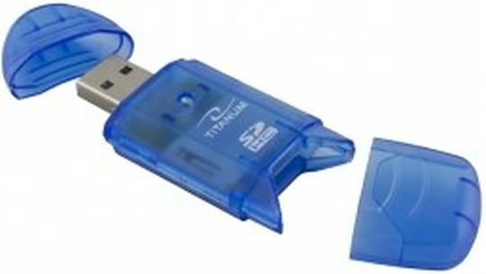 Esperanza TA101 Card Reader USB 2.0 για SD Μπλε