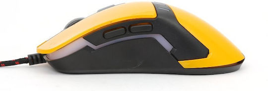 Omega Varr OM-270 Gaming Gaming Maus 3200 DPI Gelb