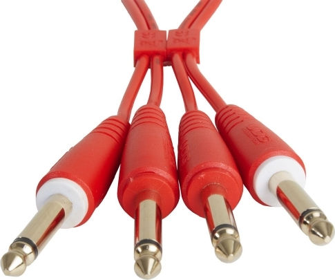 UDG Cable 2 x 6.3mm male - 2x 6.3mm male 1.5m Red (U97002RD)