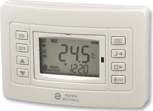 Olympia Electronics BS813/P Ψηφιακός Θερμοστάτης Χώρου