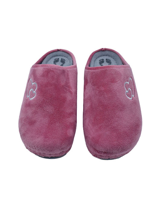 Fild Anatomic Anatomical Leather Women's Slippers in Pink color