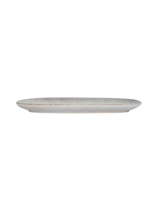 Estia Vignette Stoneware Сервизна Плато Керамично Сив 31.3x15бр 1бр