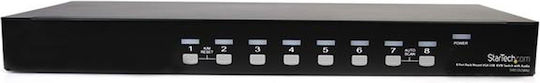 StarTech Port Rackmount KVM & Data Switch SV831DUSBAU