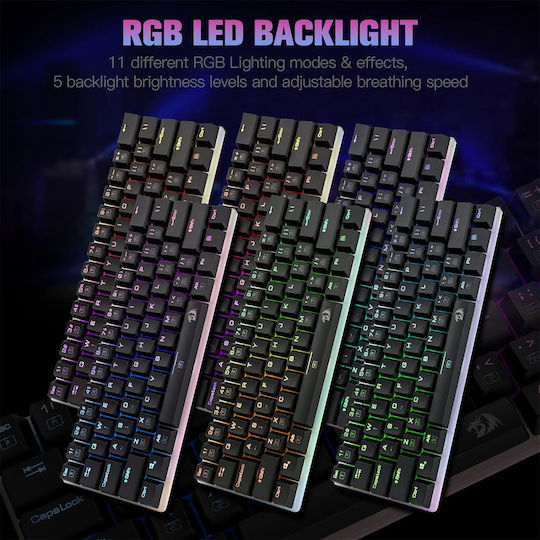 Redragon K605 Alien Giant Super Big Gaming Mechanische Tastatur 60% mit Outemu Blau Schaltern und RGB-Beleuchtung (Englisch US)