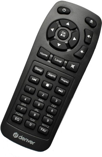 Denver MIR-270DW Φορητό Ηχοσύστημα με Bluetooth / CD / Ραδιόφωνο Καφέ