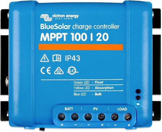 Victron Energy BlueSolar MPPT 100/20 48V Ρυθμιστής Φόρτισης 48V 20A