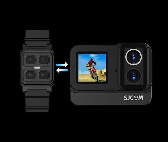 SJCAM SJ20 128GB Action Camera 4K Ultra HD Underwater Standard with Touch Screen 2.29" and Wi-Fi Black