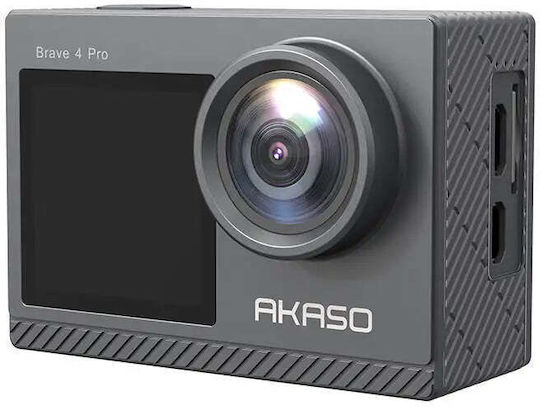 Akaso Brave 4 Pro Action Camera 4K Ultra HD Underwater (with Case) with Touch Screen 1.4" Black