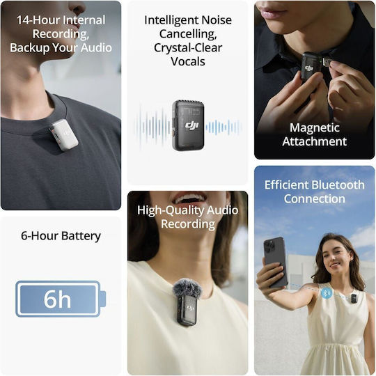 DJI Dji Mic 2 Audio Accessories for DJI Action Camera