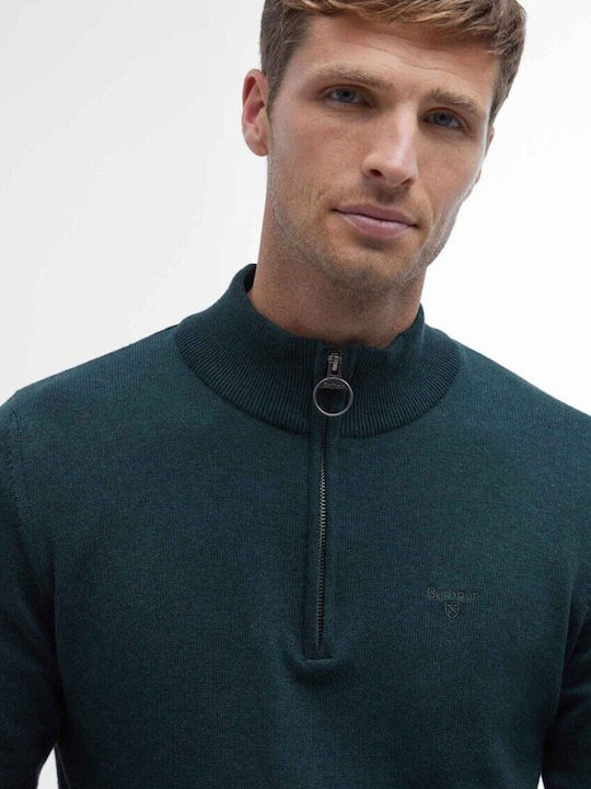 Barbour Long Sleeve Sweater Dark Green