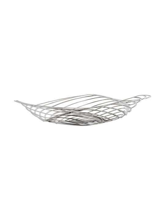 Alessi Trinity Obstschale Inox Silber 43x10cm