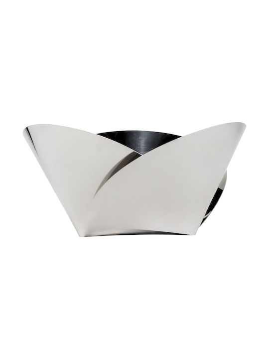 Alessi Плодова кошница Inox Сребрист 22x22x11бр