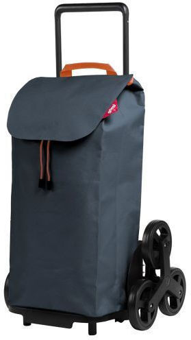 Shopping Trolley Gray 41x35x93cm
