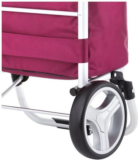 Classic Premium Shopping Trolley Purple 46x33x102cm