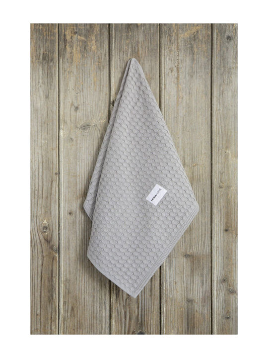 Nima Arida Towel from 100% Cotton Cloudy Gray 50x70cm