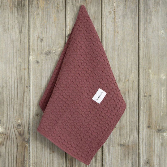 Nima Arida Πετσέτα Κουζίνας από 100% Βαμβάκι Bordeaux 50x70cm Nima Arida Πετσέτα Κουζίνας από 100% Βαμβάκι Bordeaux 50x70cm