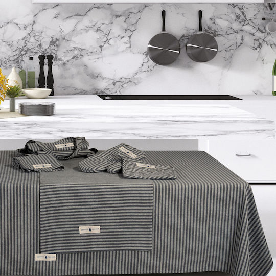Greenwich Polo Club Kitchen Essential Collection 2702 100 Handtuch aus 100% Baumwolle in Gray Farbe 65x45cm 2Stück