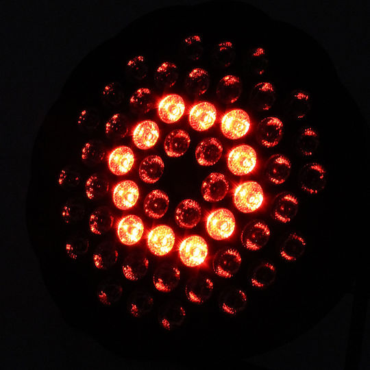 Προβολέας LED PAR DMX Dj 54 X RGB / Κόκκινο / Πράσινο / Μπλε / RGBW