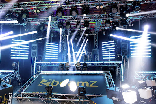 BeamZPro Φωτορυθμικό Beam LED DMX με Ρομποτική Κεφαλή Ignite180B
