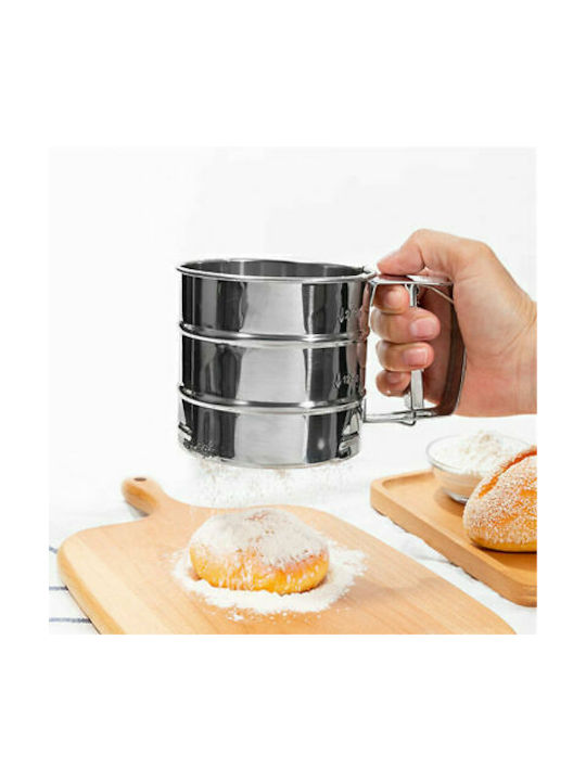Zenker Powdered Sugar Sifter with Stainless Steel Mechanism Ø10cm