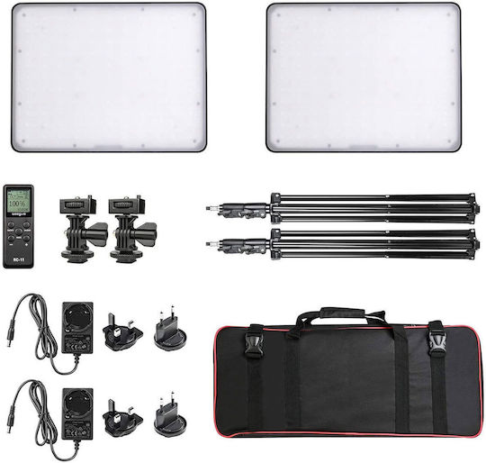 Weeylite Kit Φωτισμού με Φωτεινότητα 3500lm