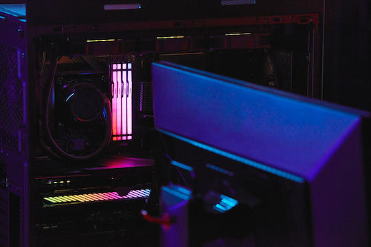 Kingston Fury Beast RGB DDR5 32GB RAM με 2x16GB Modules και Ταχύτητα 6000 για Desktop