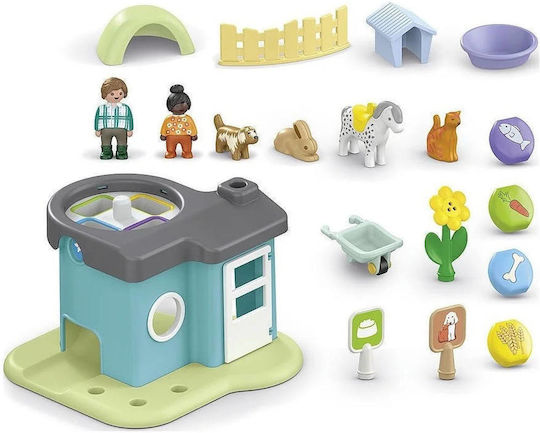 Playmobil Junior Small Animal Guesthouse for 1-4 years old