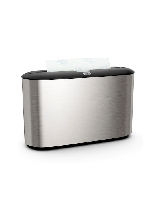 Tork Metallic Tissue Holder Silver 11.6x11.6x11.6cm TO0134