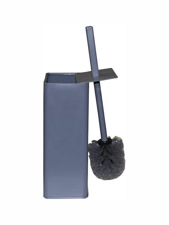 Viomes Plastic Toilet Brush Τιτάνιο