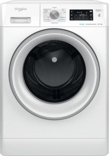 Whirlpool FFWDB 976258 SV EE Mașină de spălat cu uscător 9kg/7kg Cu aburi 1600 Rotiri