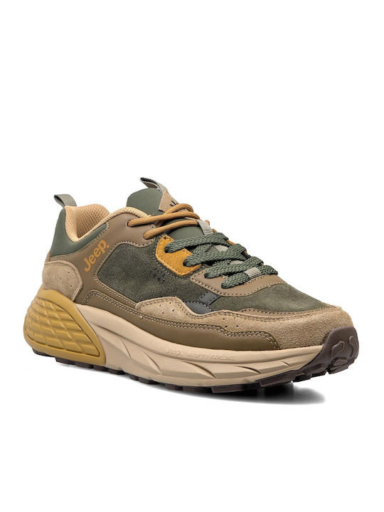 Jeep Footwear Sneakers Olive / Beige