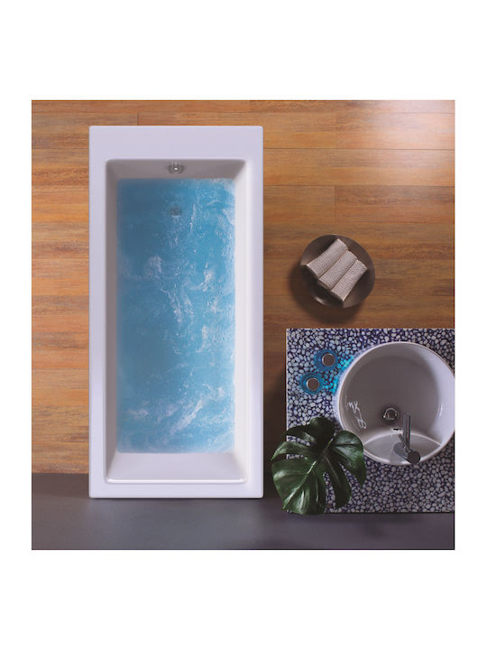 Acrilan Minimal Line Μπανιέρα Ακρυλική 150x70cm