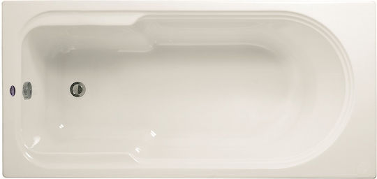 Acrilan Line Μπανιέρα Ακρυλική 170x70cm