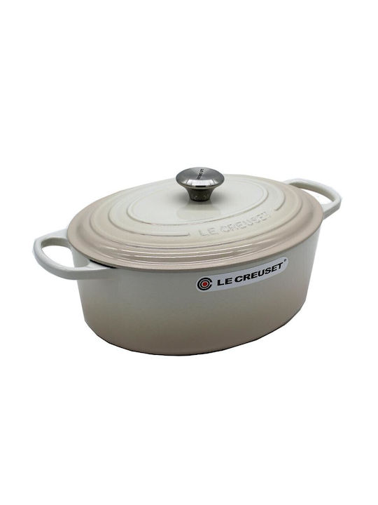 Le Creuset Signature Γάστρα Οβάλ από Χυτό Αλουμίνιο 6.3lt