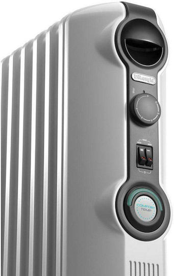 De'Longhi TRRS 0920 0185392302 Oil Filled Radiator with 9 Fins 2000W